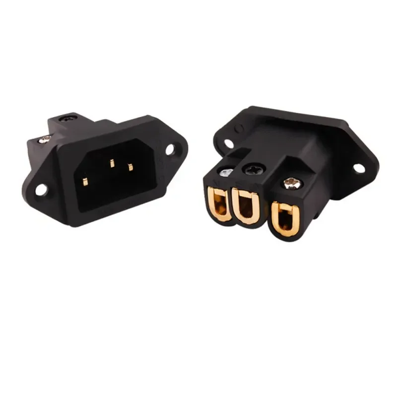 3 Pin AC Power Connector ปลั๊ก - Diy Electronics Audio บทวิจารณ์และราคา