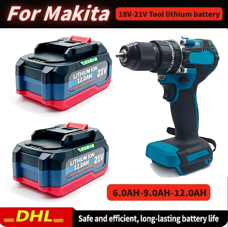 แบตเตอรี่ลิเธียมแบบชาร์จได้ 18 - Makita Drill Ddf484 บทวิจารณ์และราคา