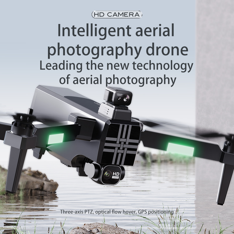 โดรน A380 4K HD สามแกนกันสั่นแ - Diy Drone Electronics บทวิจารณ์และราคา