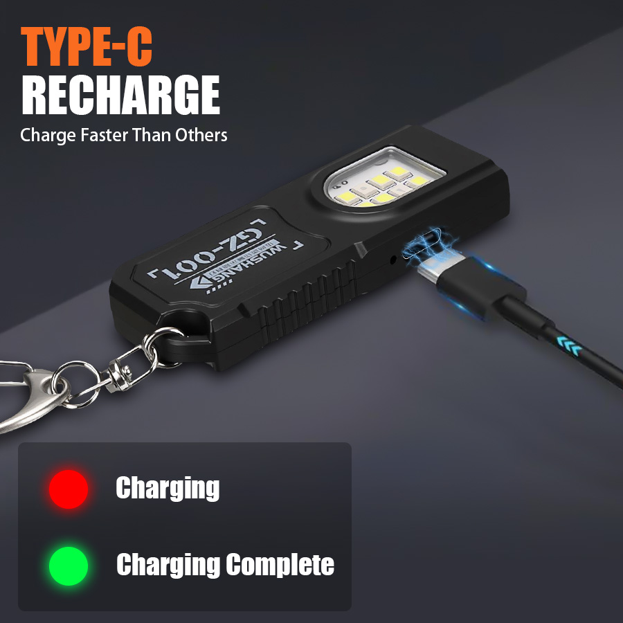 ไฟฉายพวงกุญแจอเนกประสงค์ ชาร์จ - Diy Lamp Electronics บทวิจารณ์และราคา