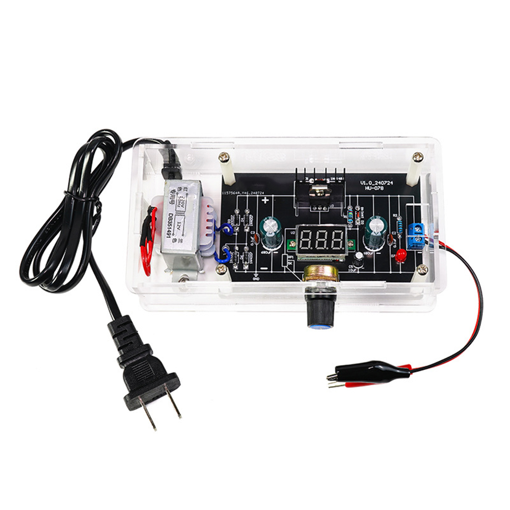 LM317 ชุดบอร์ดจ่ายไฟควบคุมแรงด - Diy Electronics Power Supply บทวิจารณ์และราคา