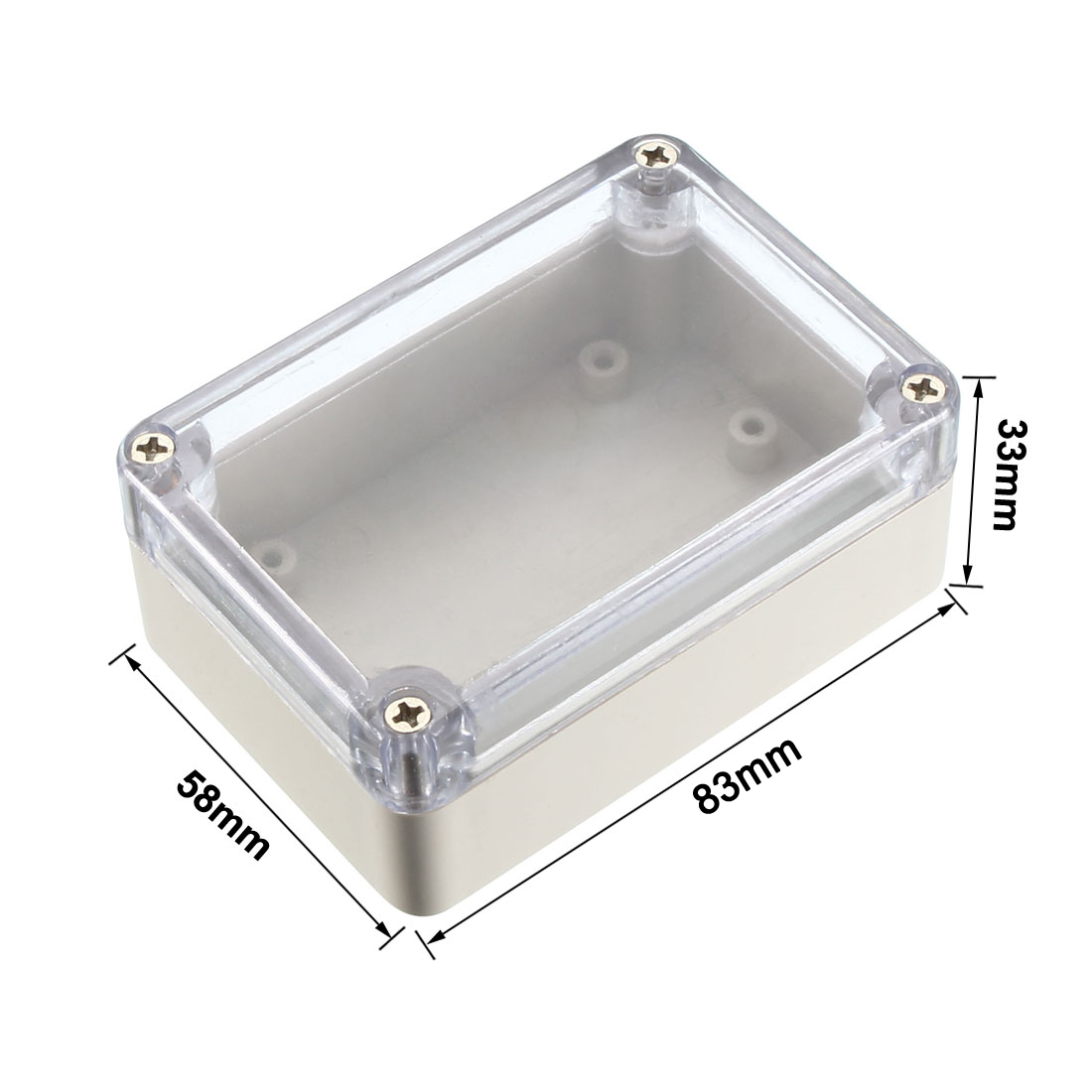 โครงการ ABS กล่องสําหรับสายไฟก - Diy Electronics Box บทวิจารณ์และราคา