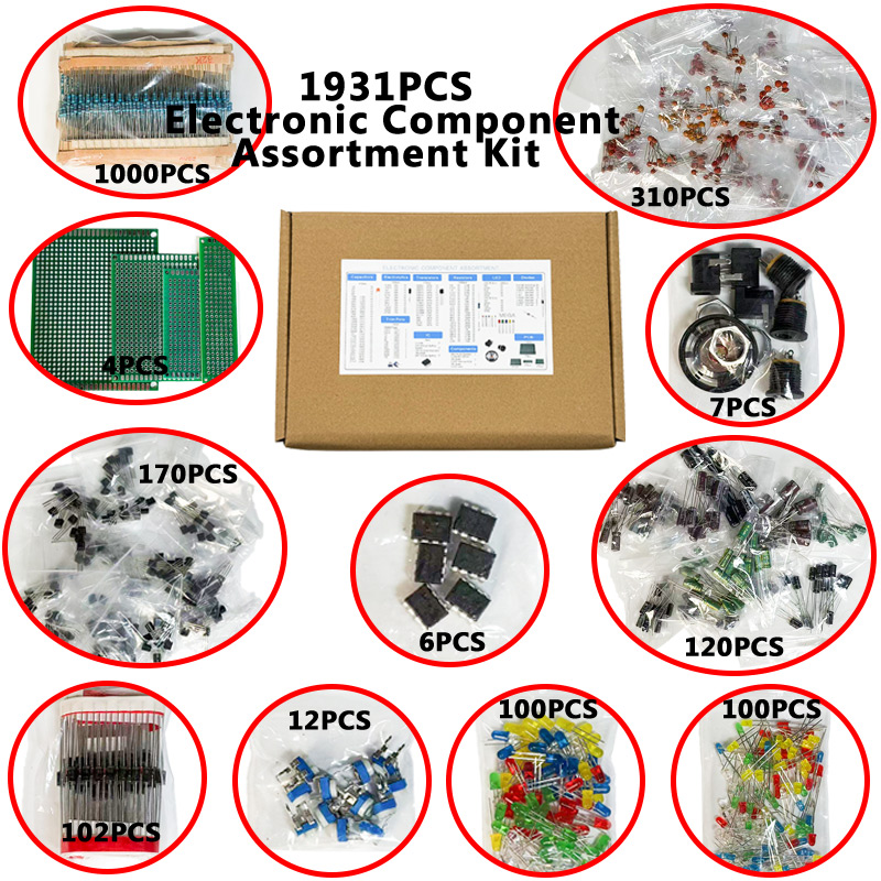 ชุดอุปกรณ์อิเล็กทรอนิกส์ 1900  - Diy Electronics Com บทวิจารณ์และราคา