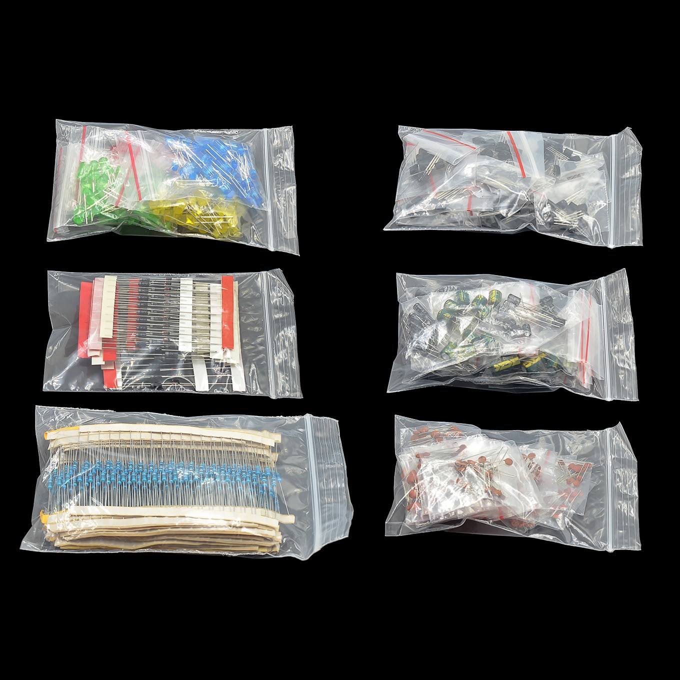 ชิ้นส่วนอิเล็กทรอนิกส์ชุดตัวต้ - Diy Electronics Com บทวิจารณ์และราคา