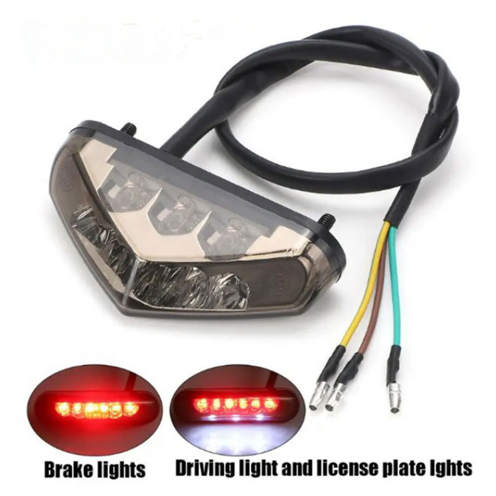 ไฟท้าย LED สำหรับมอเตอร์ไซค์ขน - Diy Lamp Electronics บทวิจารณ์และราคา