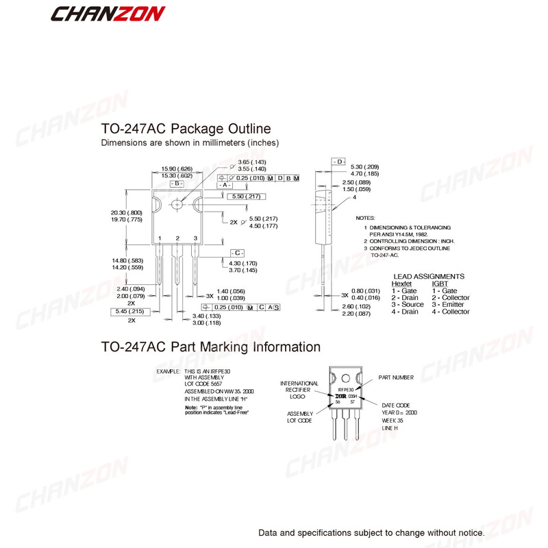 5Pcs Original-247 Mosfet ทรานซ - Diy Electronics Power Supply บทวิจารณ์และราคา