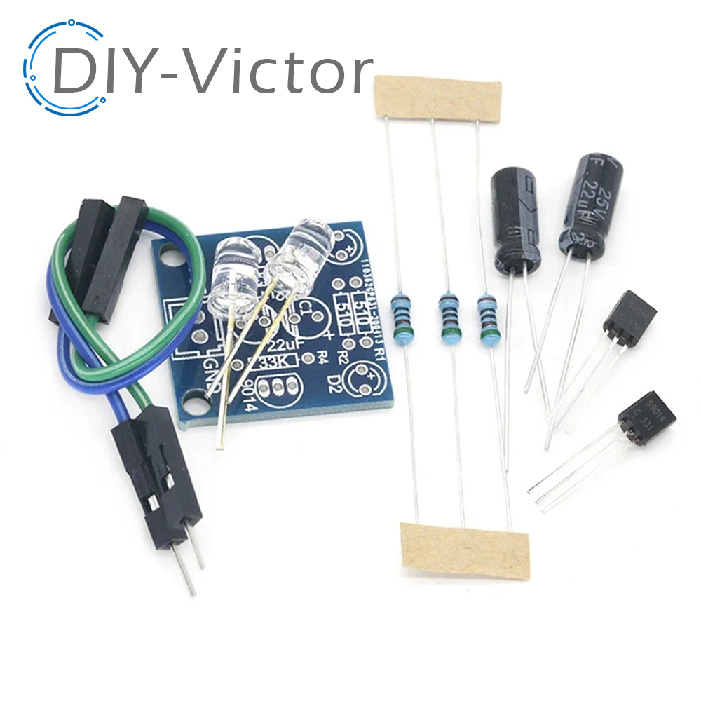 ชุดไฟกะพริบแบบ DIY ไฟแฟลช LED  - Diy Electronics Com บทวิจารณ์และราคา