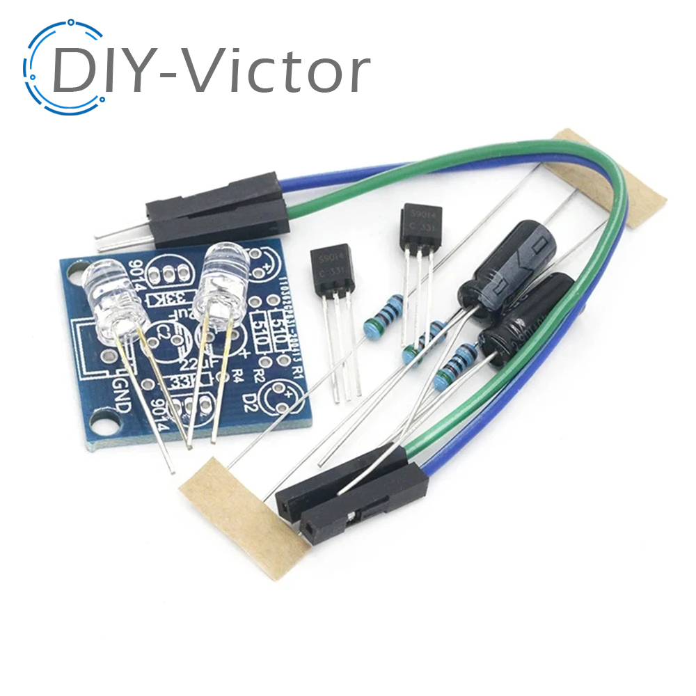 ชุดไฟกะพริบแบบ DIY ไฟแฟลช LED  - Diy Electronics Com บทวิจารณ์และราคา