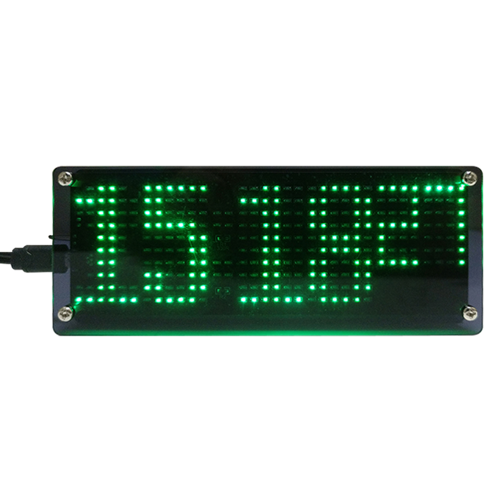 DIY Digital Dot Matrix นาฬิกาช - Diy Electronics For Kids บทวิจารณ์และราคา