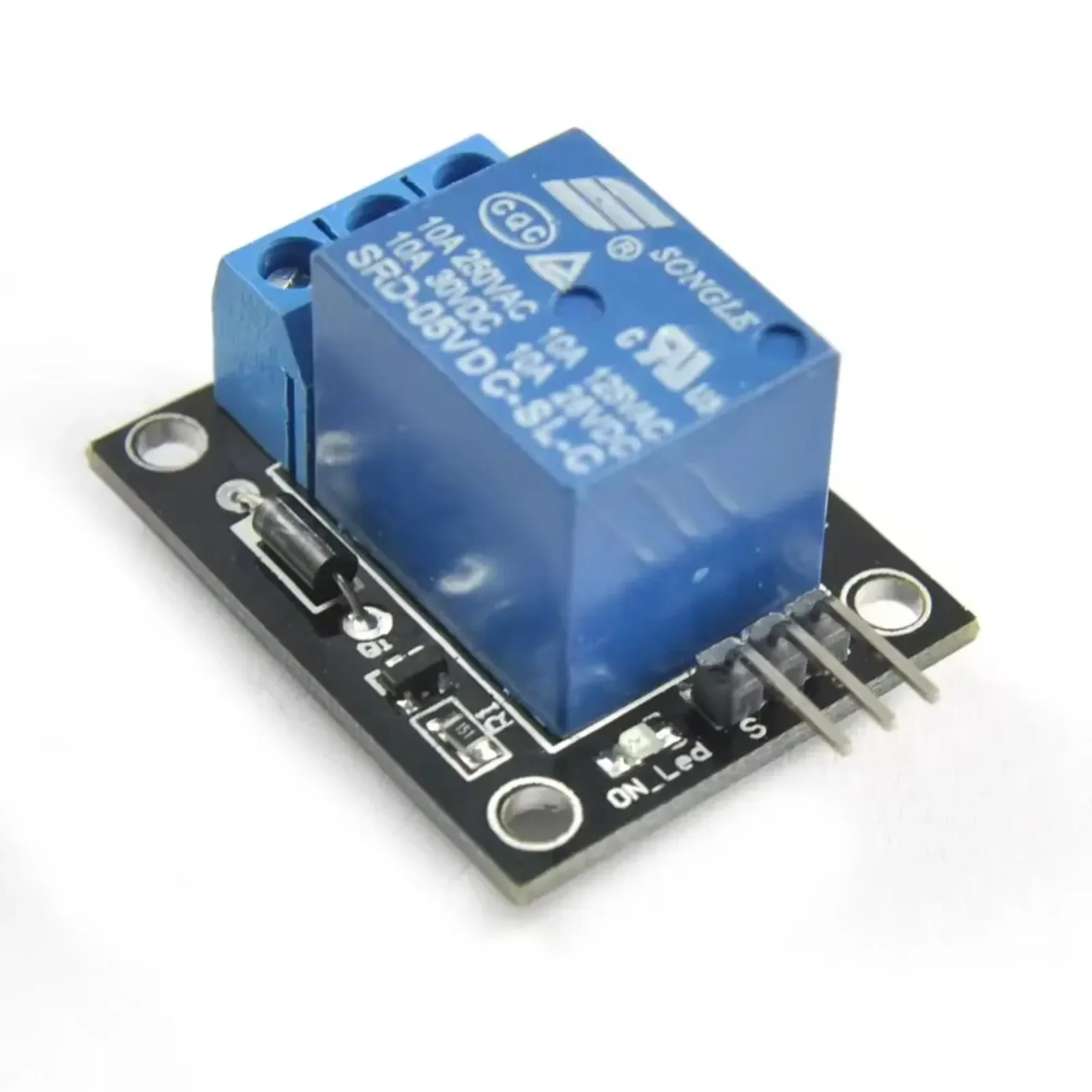5PCS 1 ช่อง 5V รีเลย์โมดูล SRD - Relay Module 5V บทวิจารณ์และราคา