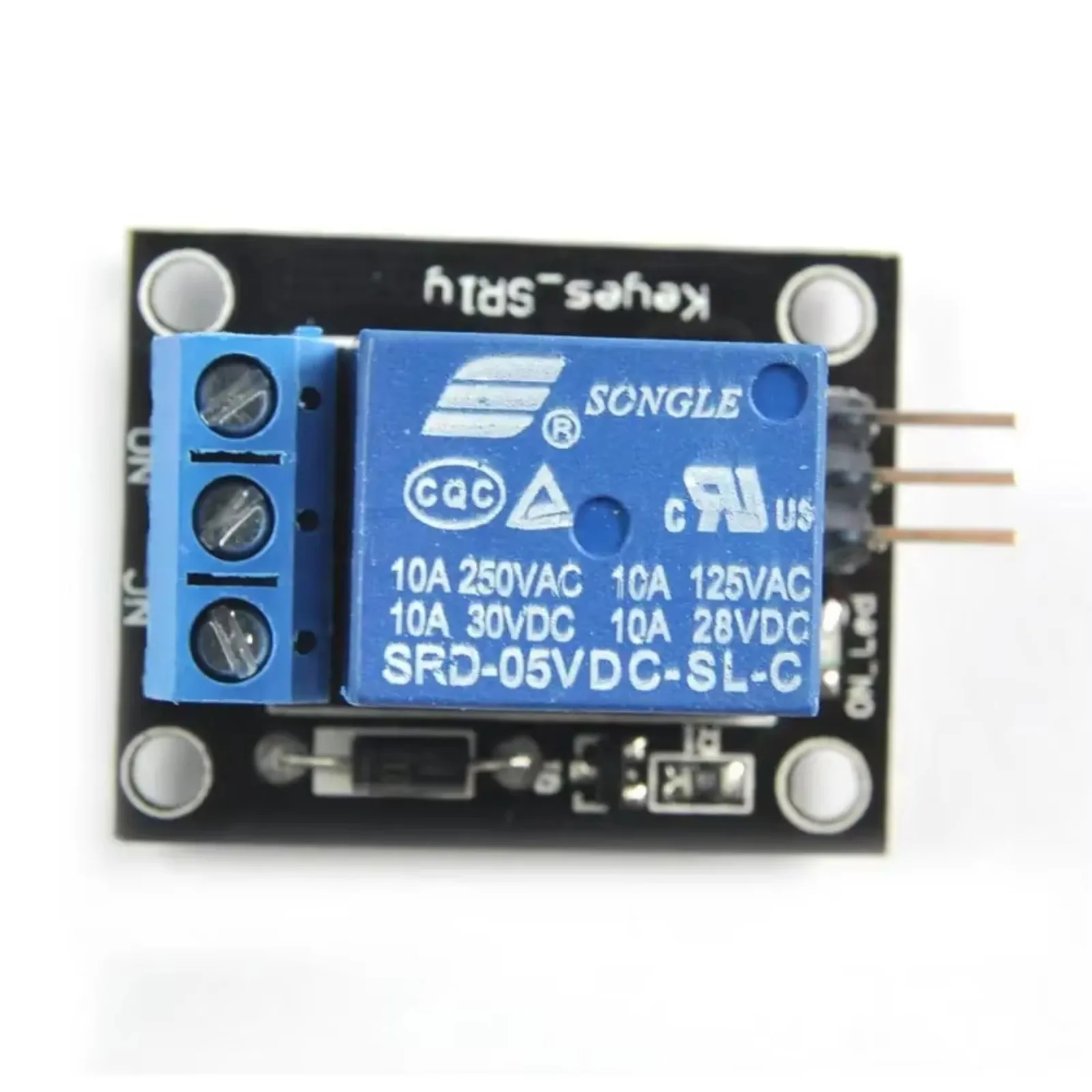 5PCS 1 ช่อง 5V รีเลย์โมดูล SRD - Relay Module 5V บทวิจารณ์และราคา
