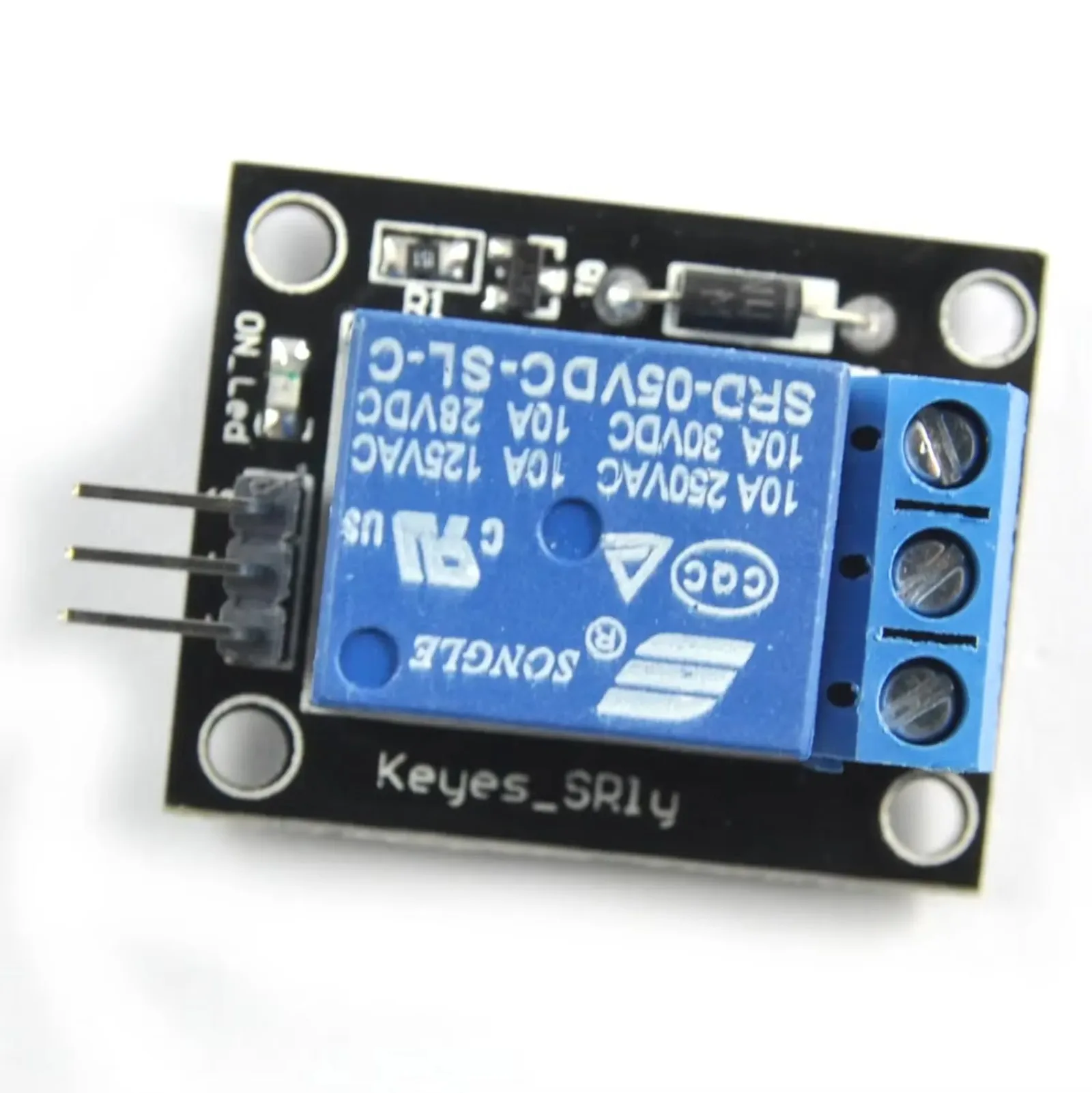 5PCS 1 ช่อง 5V รีเลย์โมดูล SRD - Relay Module 5V บทวิจารณ์และราคา