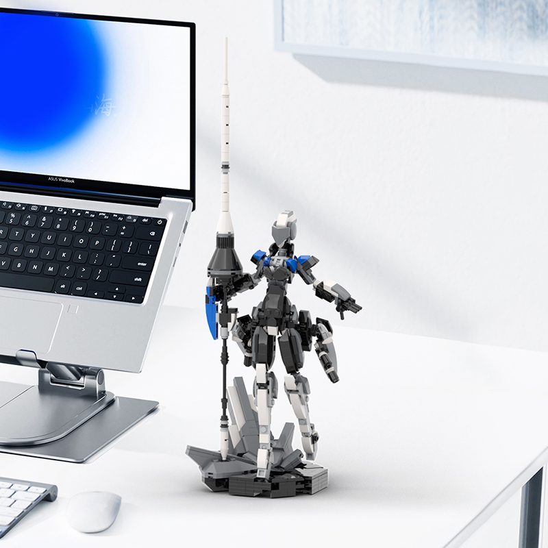 MOC Mech หุ่นยนต์หญิง Lancer V - Diy Electronics Pdf บทวิจารณ์และราคา