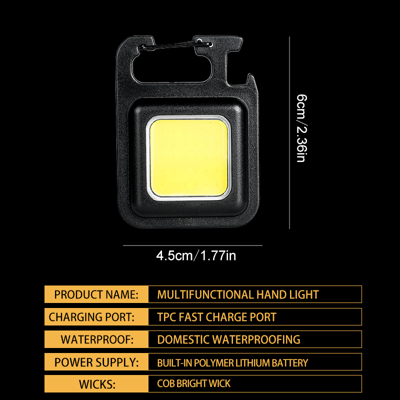 ไฟฉายพวงกุญแจ MINI COB สว่างพิ - Diy Lamp Electronics บทวิจารณ์และราคา