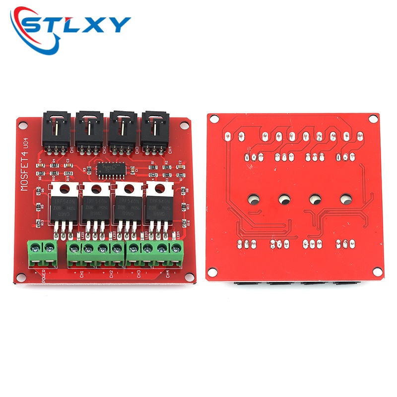 โมดูลสวิตช์ไฟแบบแยก 4 ช่อง IRF - Diy Electronics Power Supply บทวิจารณ์และราคา