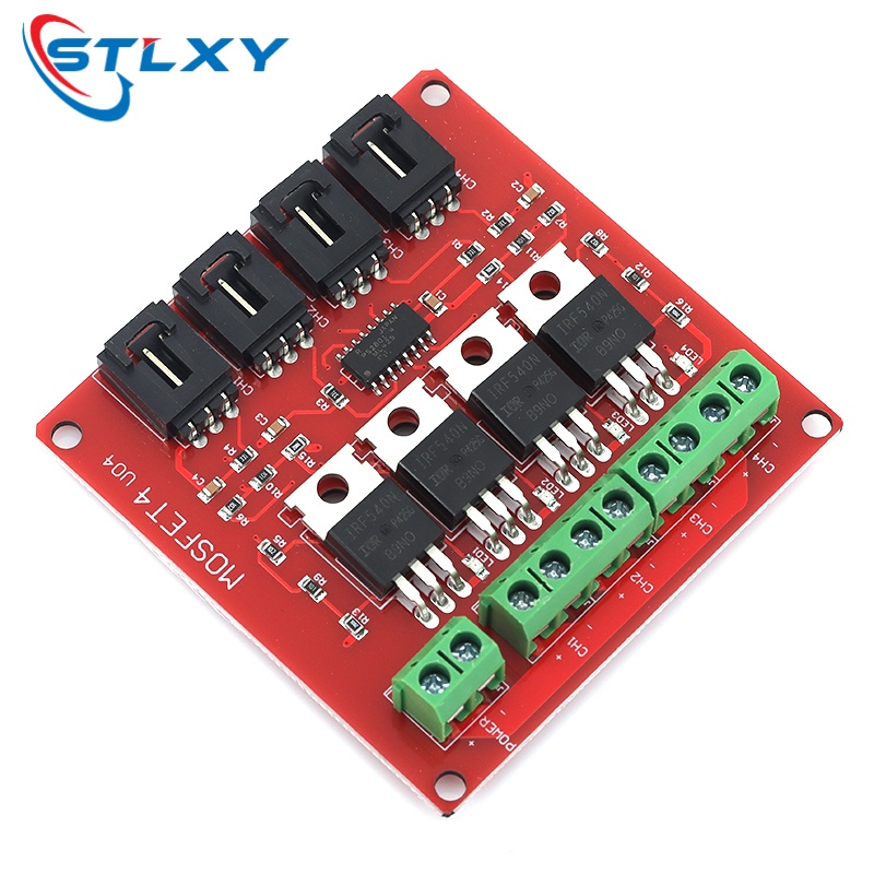 โมดูลสวิตช์ไฟแบบแยก 4 ช่อง IRF - Diy Electronics Power Supply บทวิจารณ์และราคา