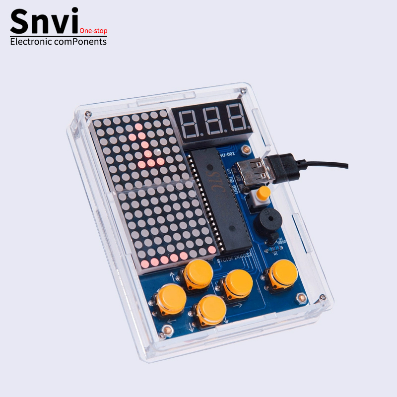 ชุดคิทเกมคอนโซลพิกเซล DIY Snvi - Diy Electronics For Kids บทวิจารณ์และราคา