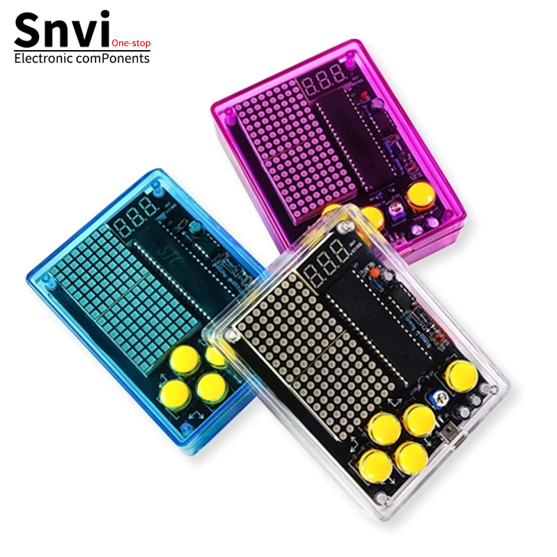 ชุดคิทเกมคอนโซลพิกเซล DIY Snvi - Diy Electronics For Kids บทวิจารณ์และราคา
