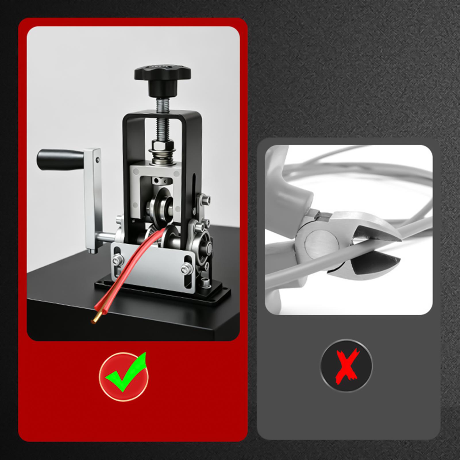 เครื่องปอกสายไฟแบบพกพา ใช้กับส - Wire Stripper Cutter บทวิจารณ์และราคา
