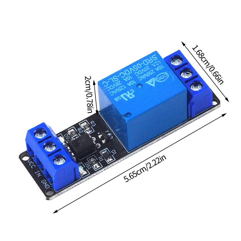 รีเลย์แม่เหล็กไฟฟ้า1ช่อง, บอร์ - Relay Module 5V บทวิจารณ์และราคา