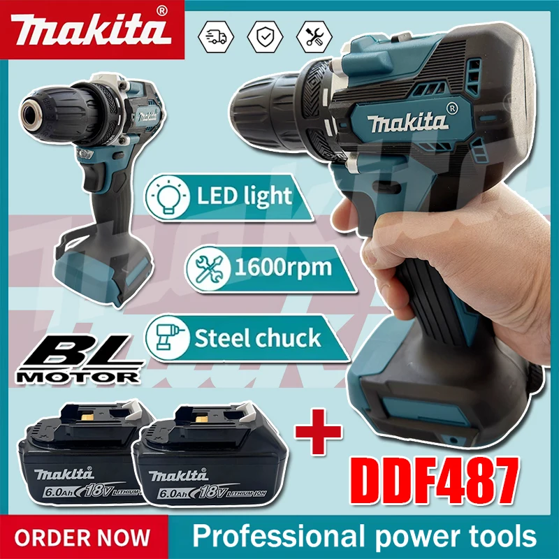 มากีต้า DDF487 ไขควงไร้สาย ไขค - Makita Drill Ddf484 บทวิจารณ์และราคา
