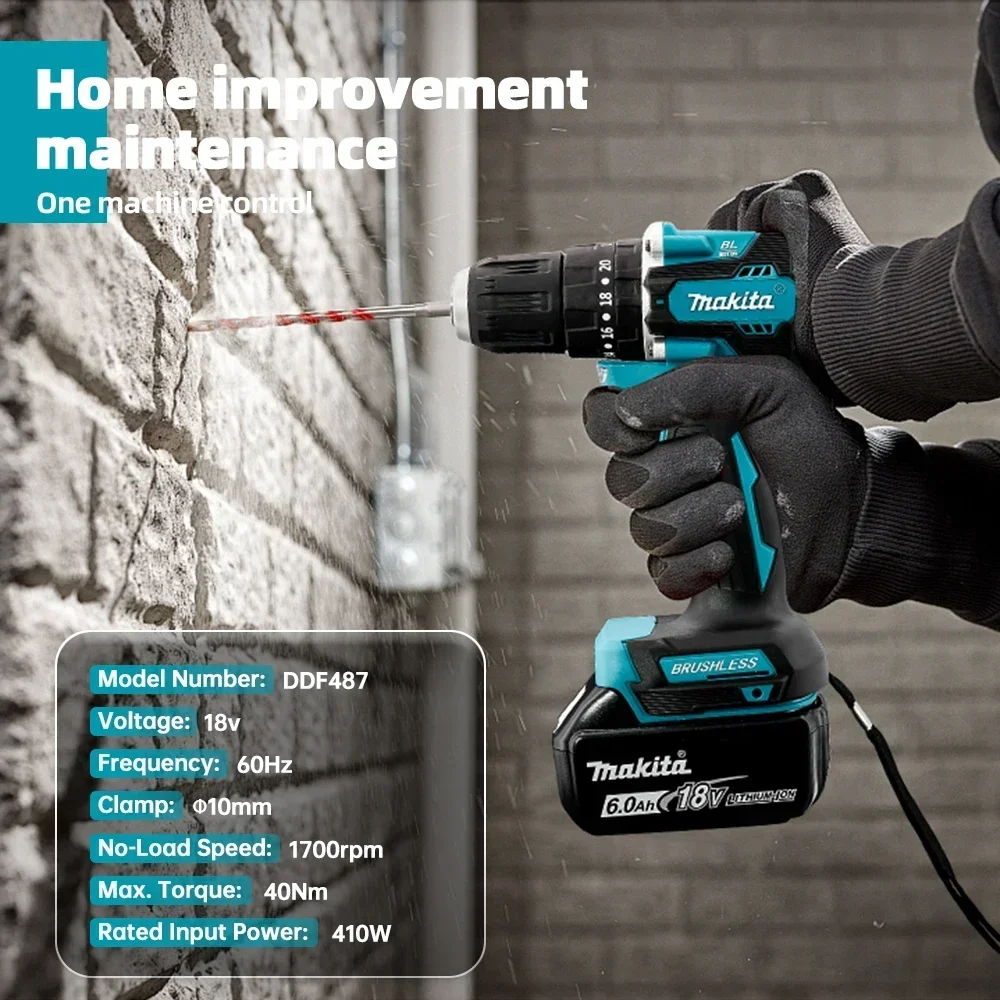 มากีต้า DDF487 ไขควงไร้สาย ไขค - Makita Drill Ddf484 บทวิจารณ์และราคา
